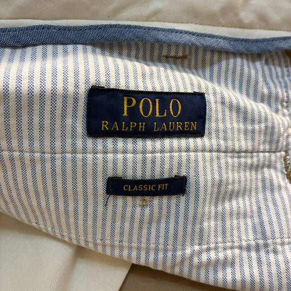 NWT Polo Ralph Lauren Chino Pants Mens 44Bx34 Classic Fit Preppy Office Business - Picture 6 of 8